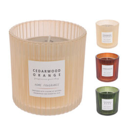 Candle in Glass 9cm 3 styles CC5062690