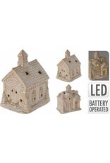 House 14cm LED White 2 styles ALX619630