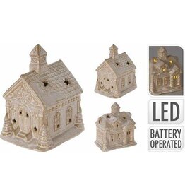 House 14cm LED White 2 styles ALX619630