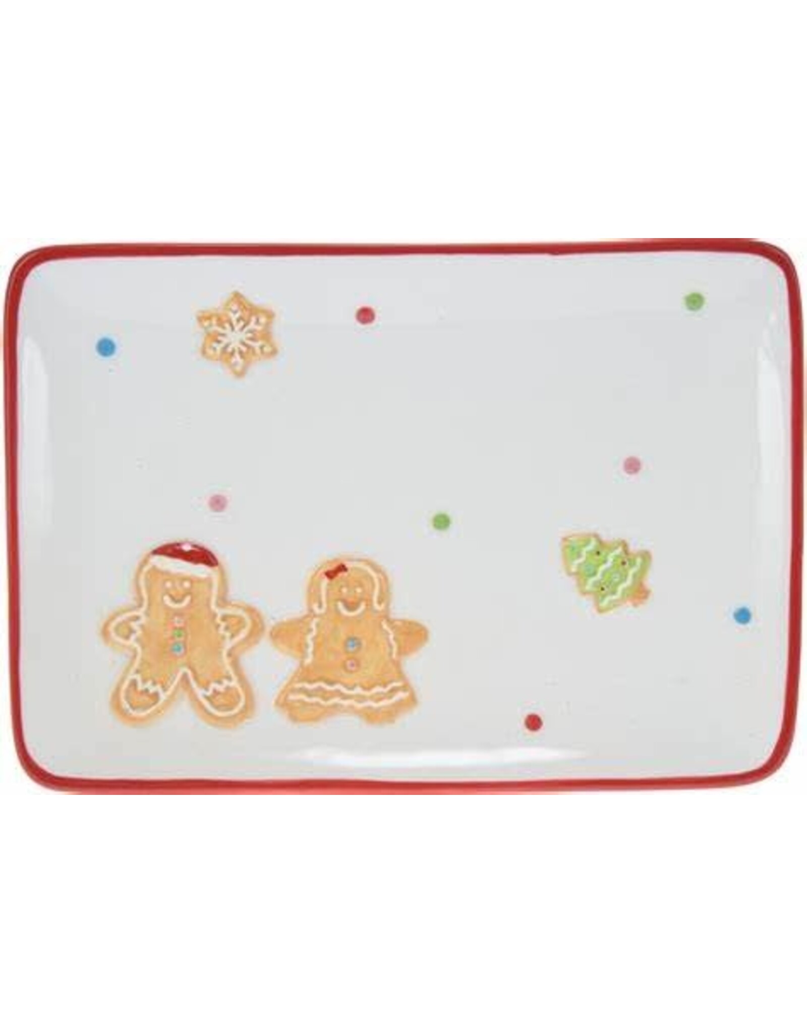 Plate Gingerbread 25 x 17cm AZD502580