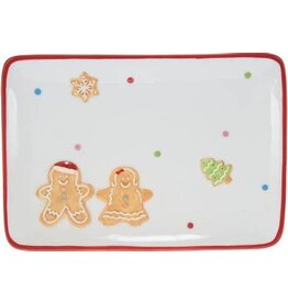 Plate Gingerbread 25 x 17cm AZD502580