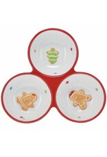 Dish Gingerbread 3 compartment AZD502640