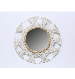 Metal and Rope Mirror 45cm NB1201000