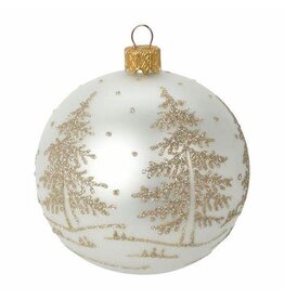 AVG115890 XMAS ORNAMENT 3ASST WHITE