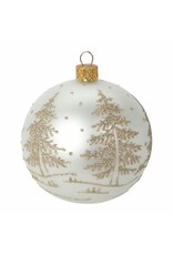 AVG115890 XMAS ORNAMENT 3ASST WHITE