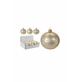 AVG115920 XMAS BALL TREE 100MM 3ASST GOLD