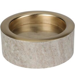 A93500620 CANDLE HOLDER MARBLE 10X4CM