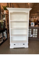 CAB183 Display Library 3Shlv/2drw 39.7x13.7x72.8"H