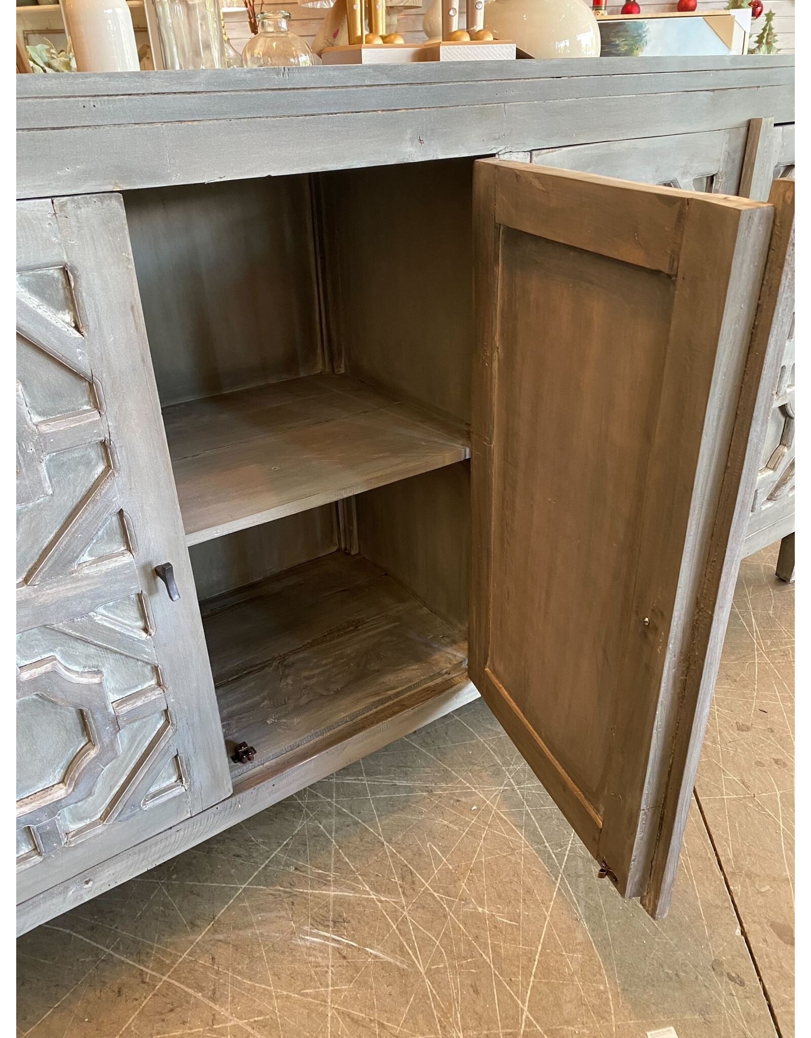 CAB473 Aztec Sideboard 70.8x17.7x39.7"H