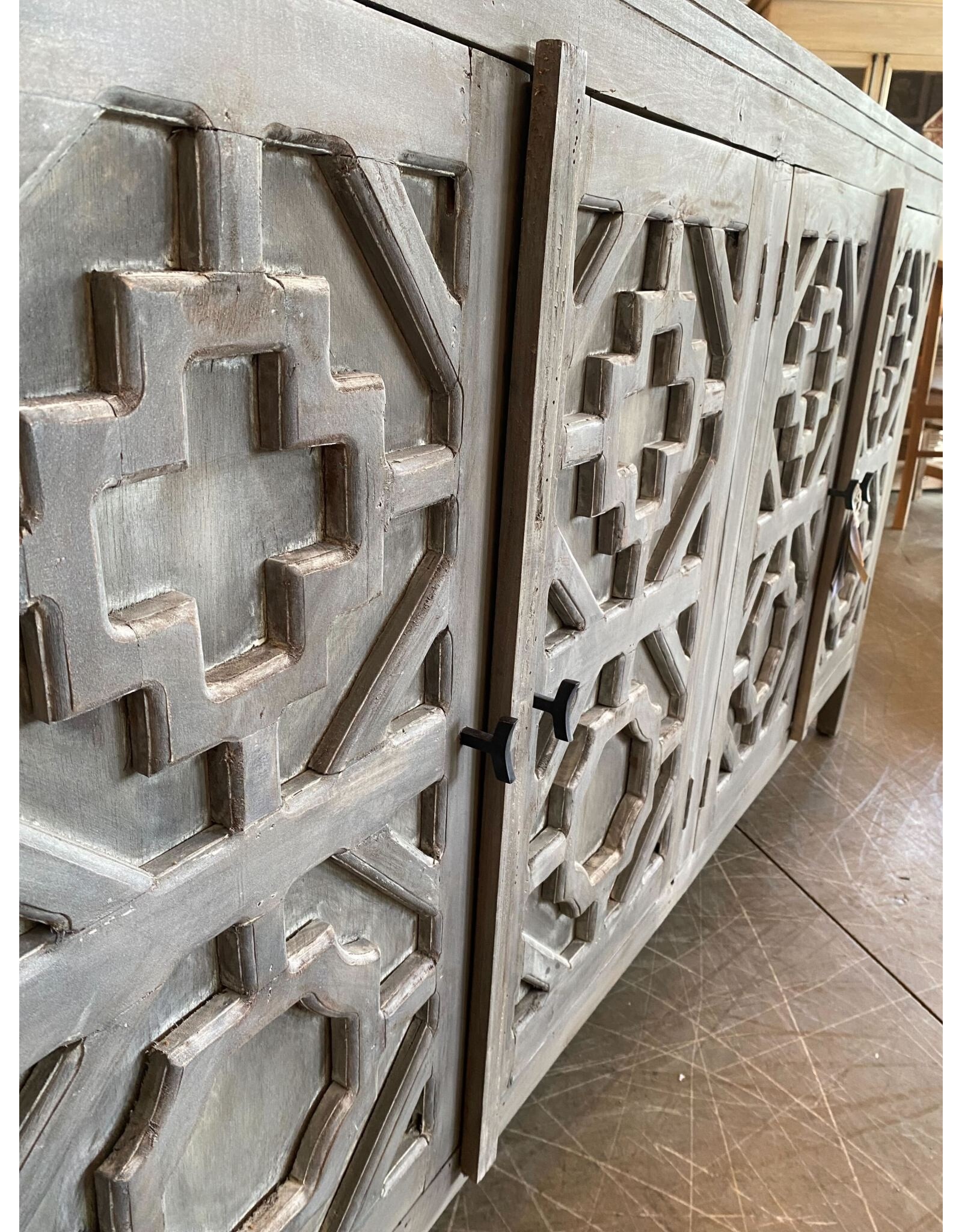 CAB473 Aztec Sideboard 70.8x17.7x39.7"H