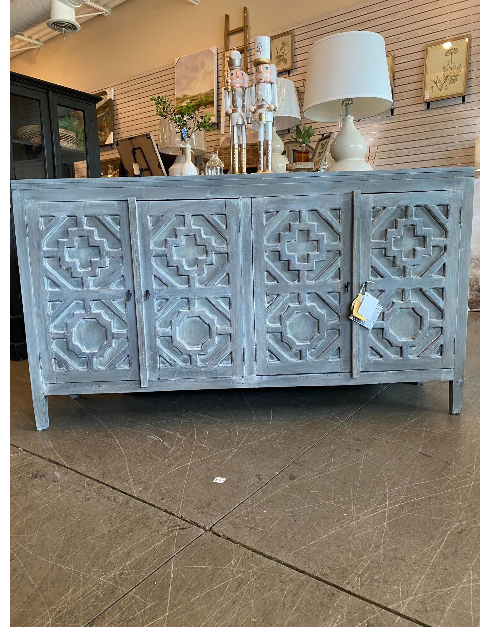 CAB473 Aztec Sideboard 70.8x17.7x39.7"H