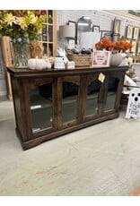 CAB349 Glazed Credenza 4GD w/Bar Handle 72x16.8x38.2"H