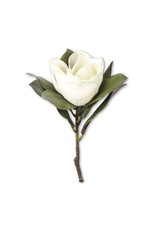 17 Inch White Magnolia Stem 15037A