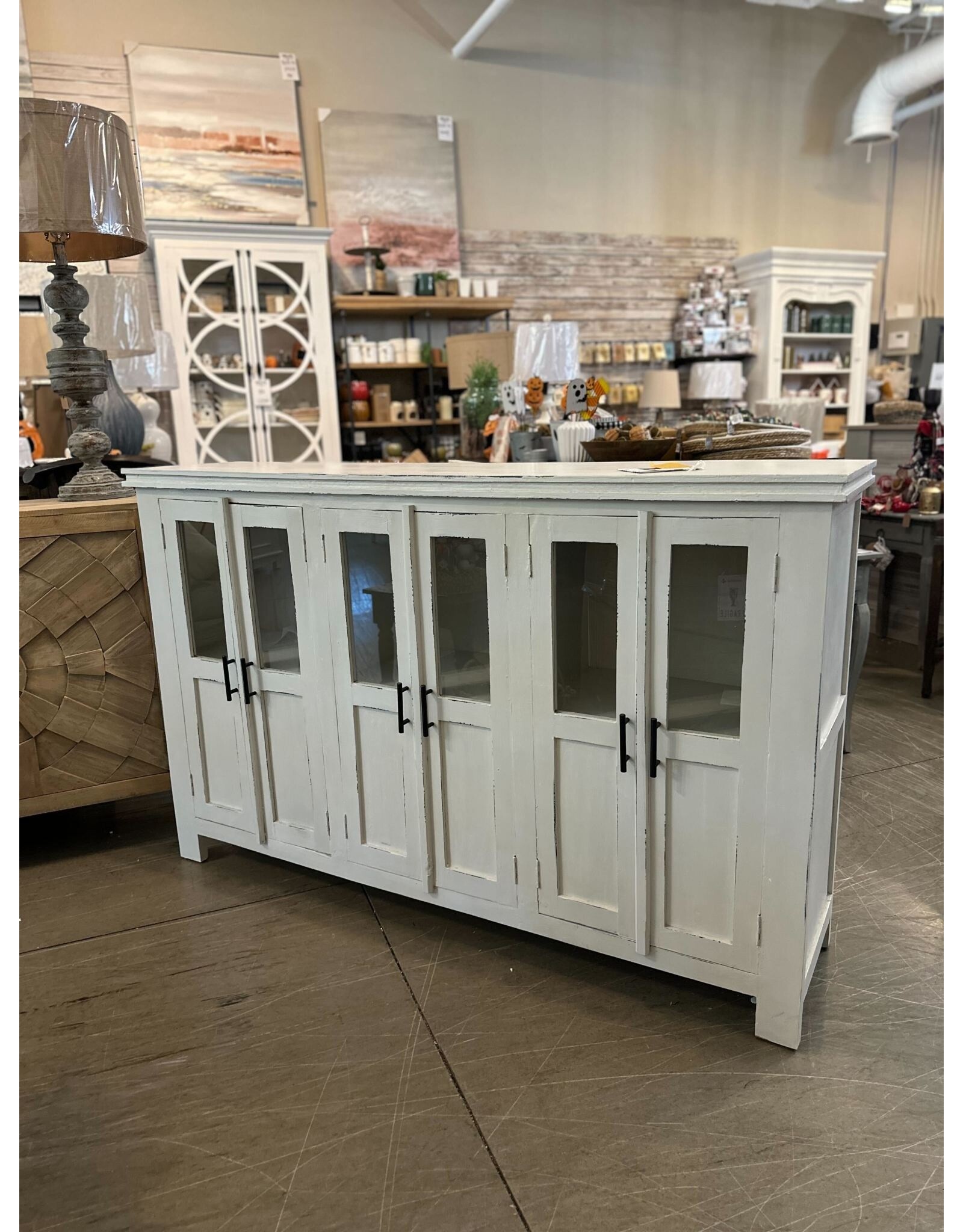 CAB406 Lavinia Sidebd 6 pnl GD 66.1x16.1x42.1"H