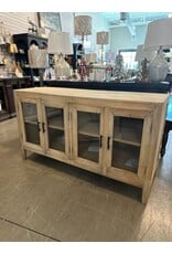 CAB358 Glazed Credenza 4GD 60.2x20.1x33.8"H