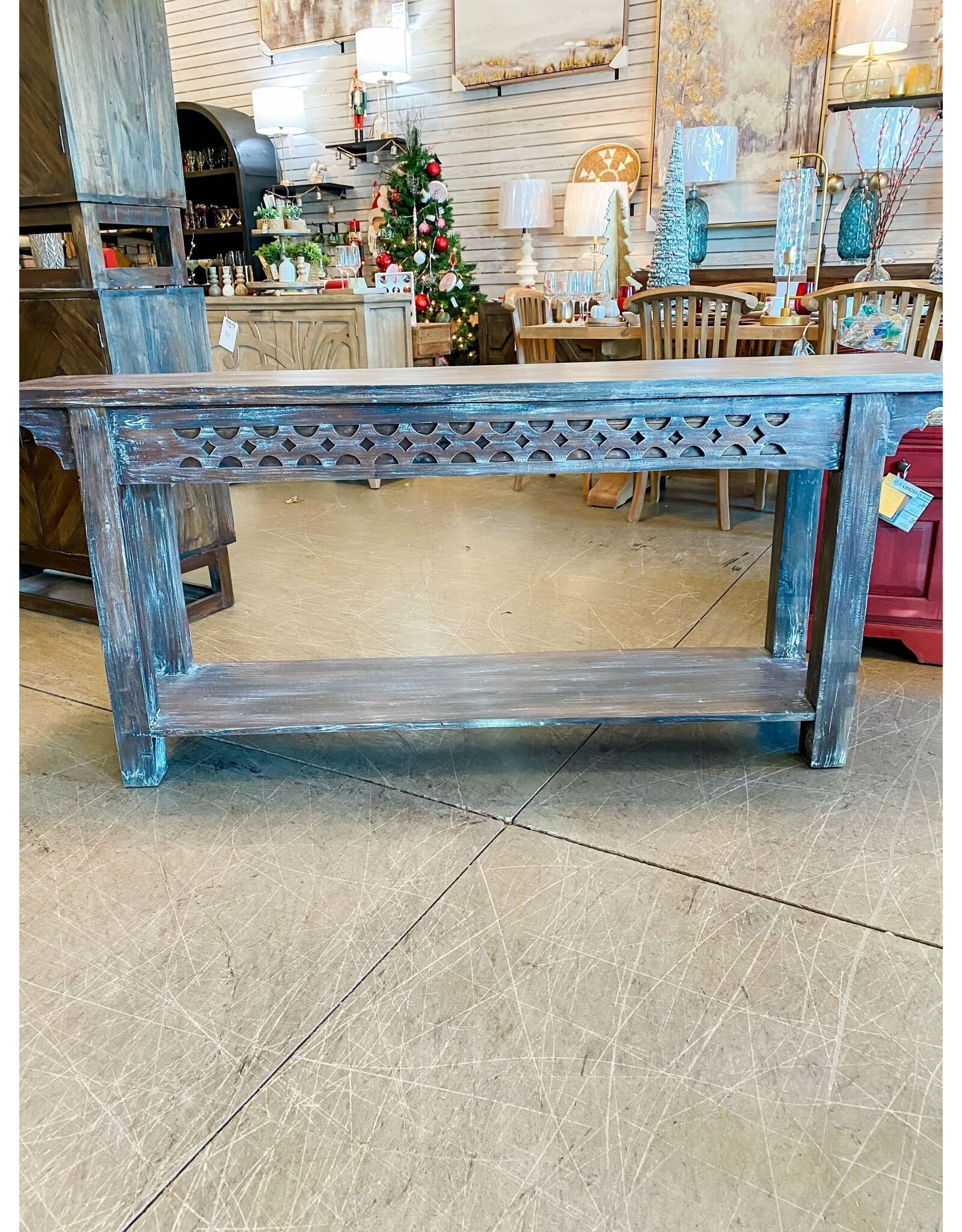 TAB237 Console Table 72.8x16.1x31.8"H