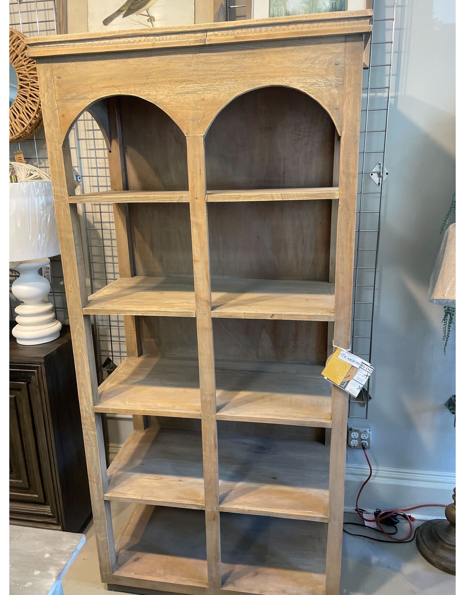 CAB1870 Ranch Display Armoire 37x19.5x76.7"H