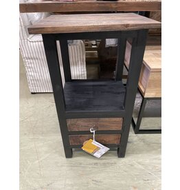 TAB168 End Table 2Drw 14.3x11.3x31.5"H