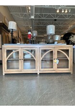 CAB403 Naples Glzd Crednza 4GD 78.3x18.1x33.1"H