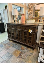 CAB367 Panel Credenza 6GD 3 drw w/RG 64.6x17.7x42.1"H