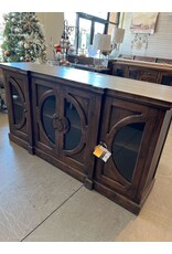 CAB364 Nautical Credenza 4GD w/Uniq hdw 73.2x18.8x38.2"H