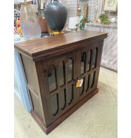 CAB495 Glazed Credenza 42.5x15x38.6"H