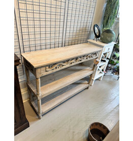 TAB1029 Curved Console Table 46.1x14x34.6"H