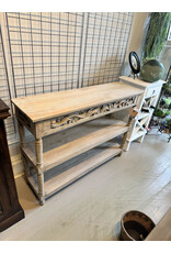 TAB1029 Curved Console Table 46.1x14x34.6"H