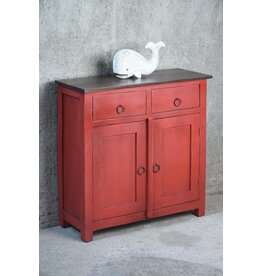 CAB910 Cupboard 2Drw 2Drs 31.5x11.3x31.5"H
