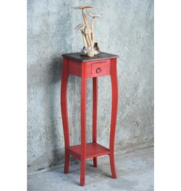 TAB070 Side Table 1 Drwr 11.7x11.7x34.6"H