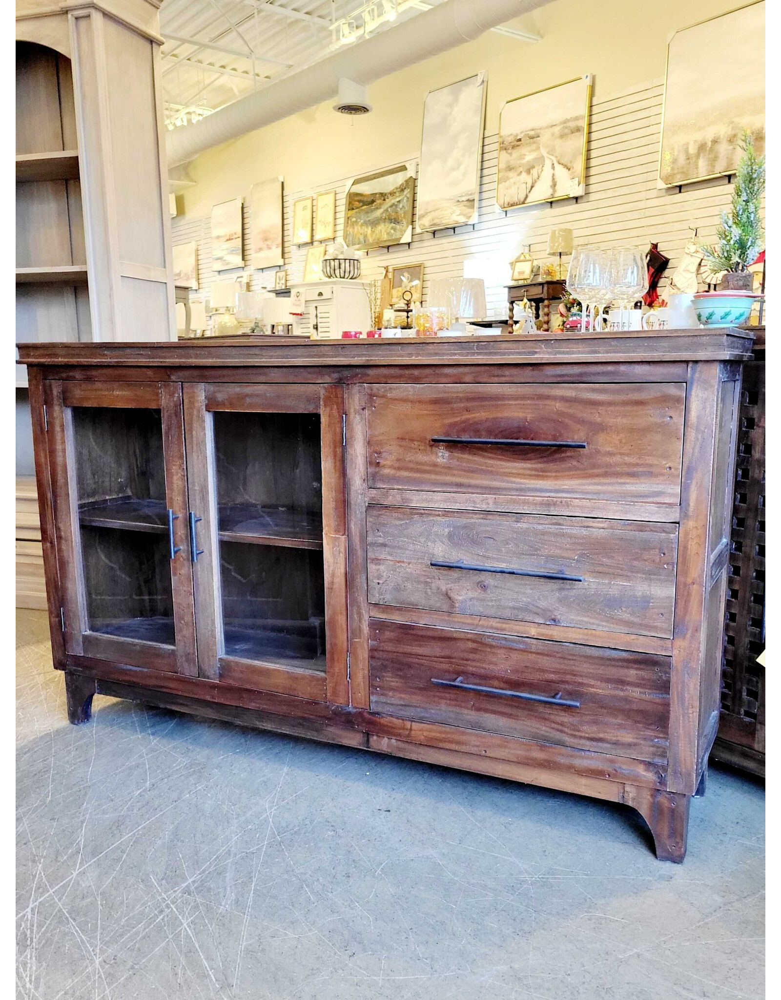 CAB391 Phoenix Credenza 65x15x38.6"H