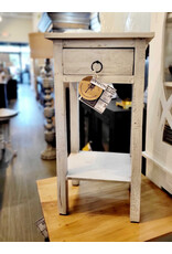 TAB1794 End table 1Drw 15.3x11.6x29.5"H