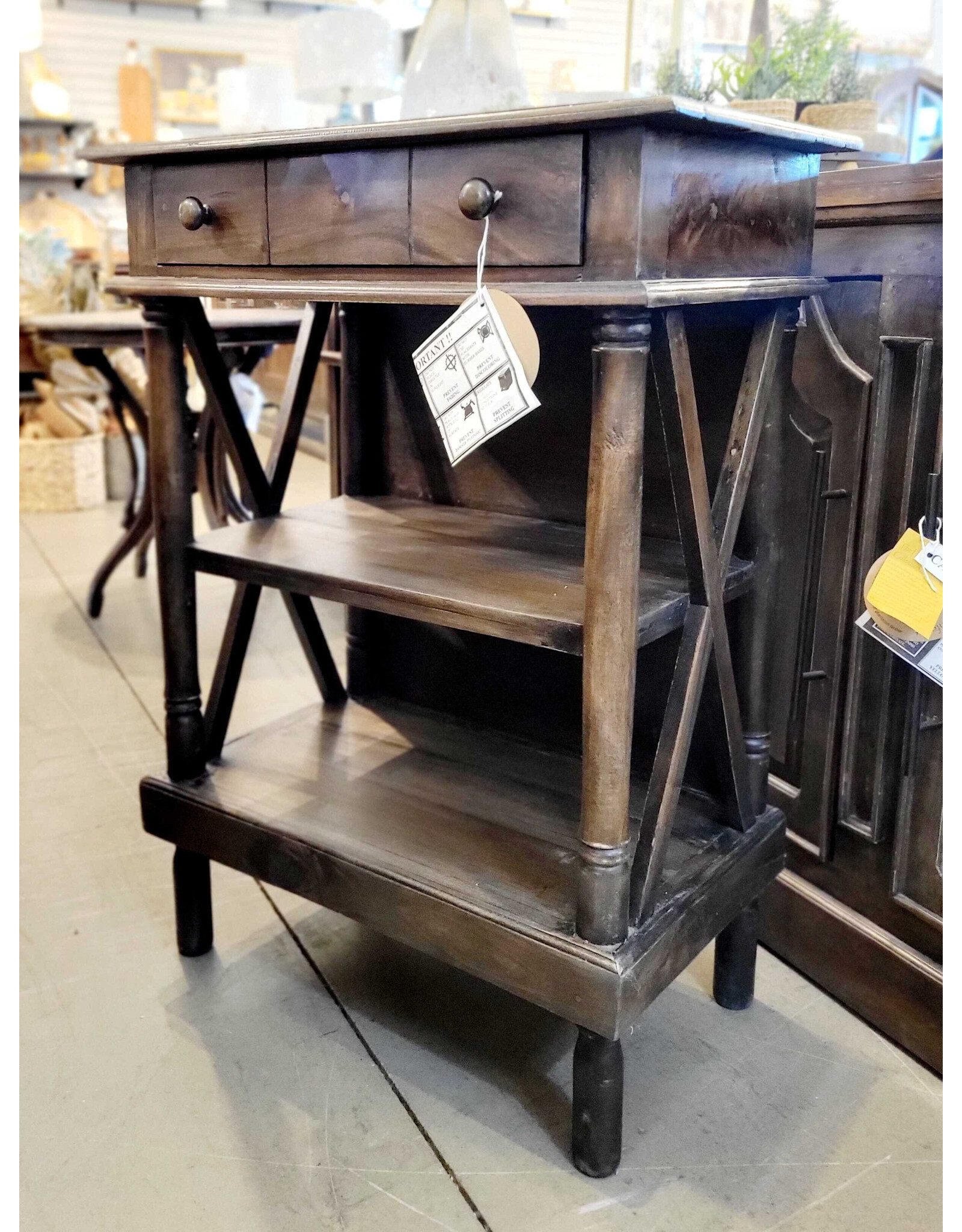 TAB816 Storage Cabinet 1 Rattan Storage Drw w/RG
