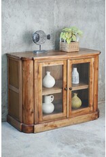 CAB316 Lawrence Glazed Accent Curio 47.2x20.1x36.2"H