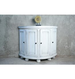 CAB338 Helena Cabinet 4Drs 47.2x17.7x38.2"H