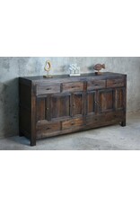 CAB374 Sideboard 6drs 8 drwrs 71.2x18.8x38.2"H