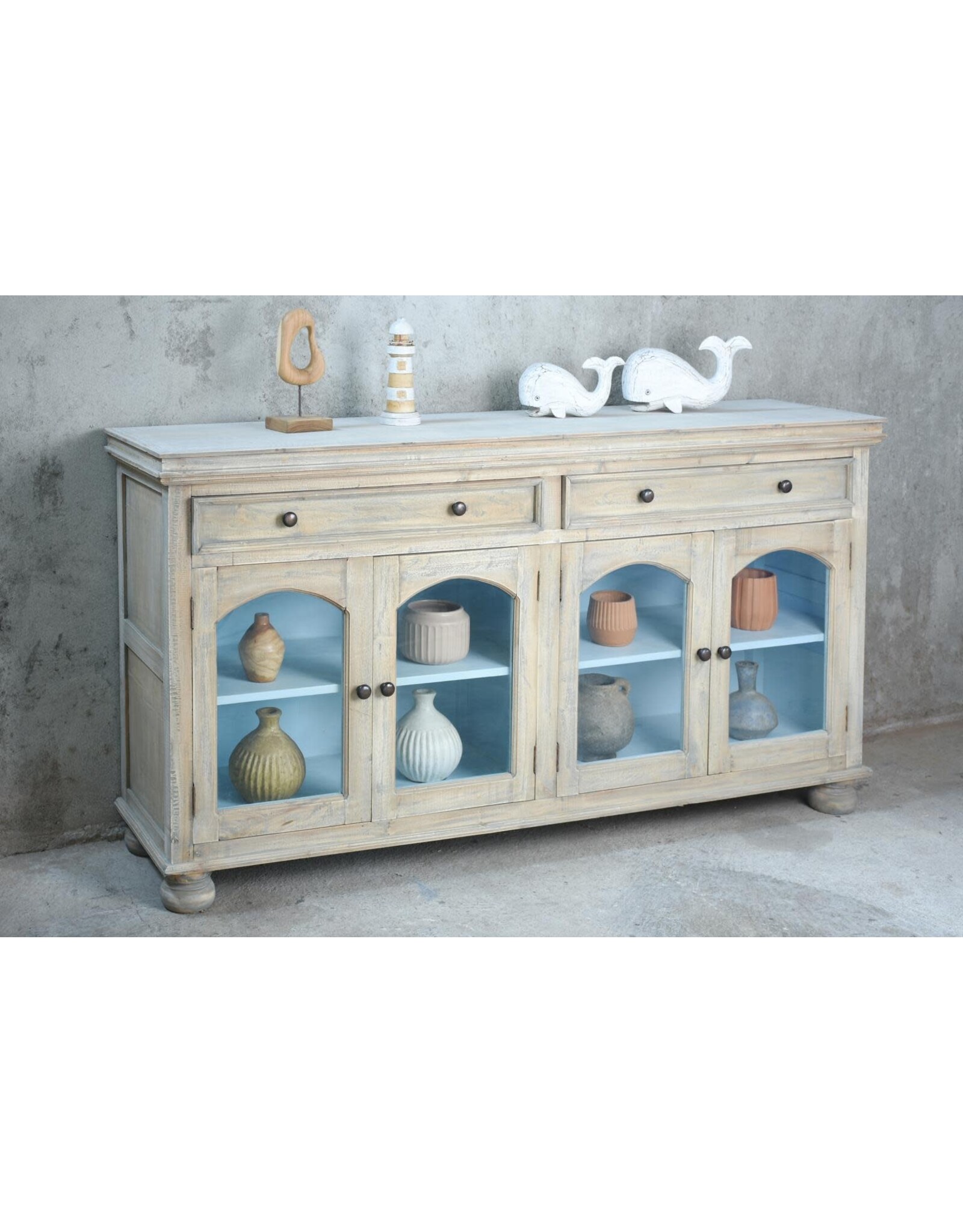 CAB426 Laura Credenza 71.2x17.7x38.2"H