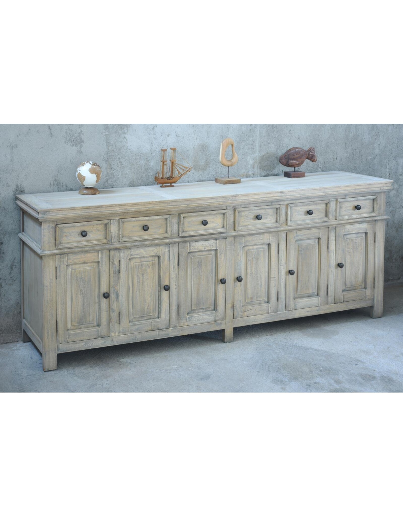 CAB428 Chelsa Credenza 83.2x18.1x33.1"H