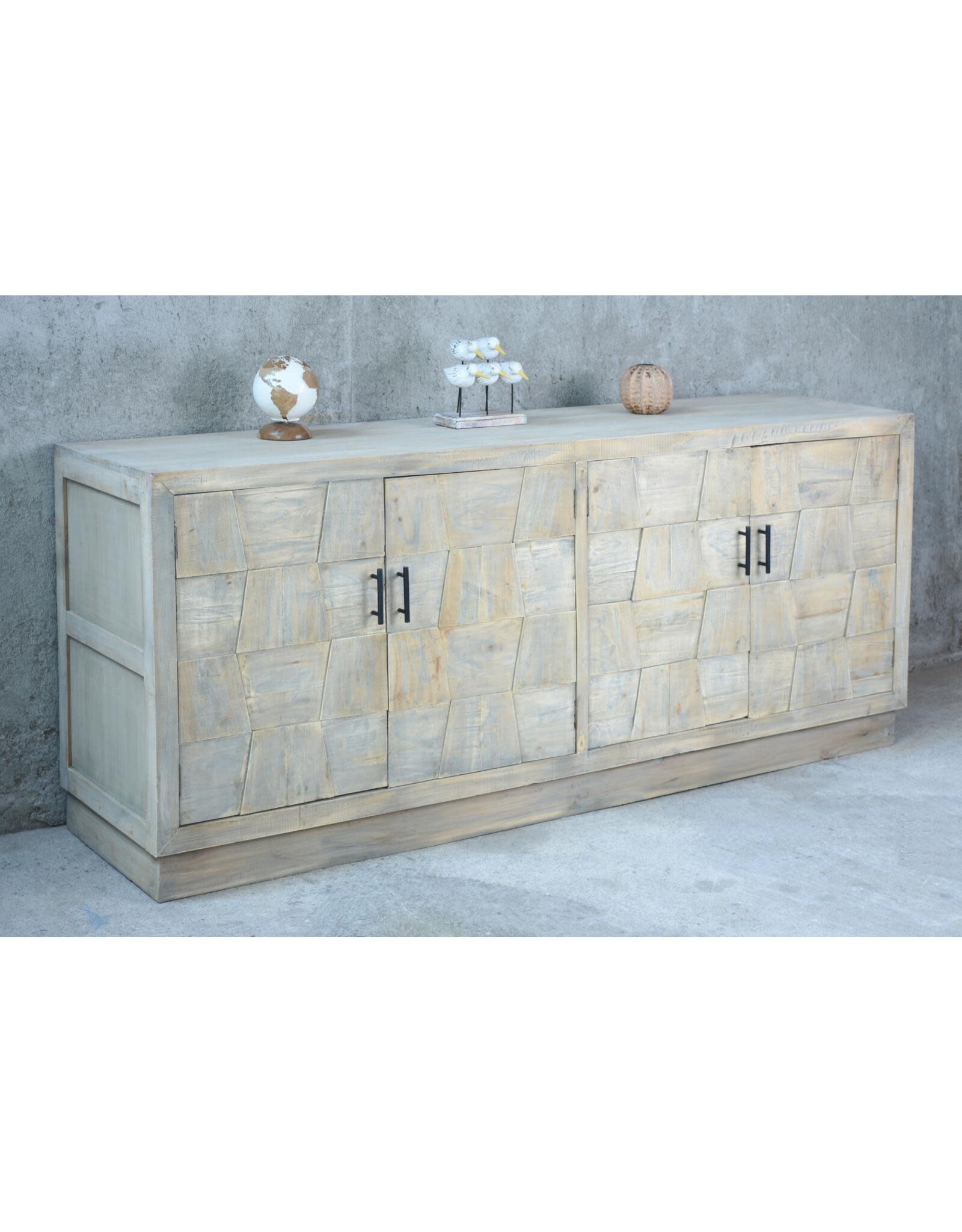 CAB617 Lucia Credenza 80.7x18.8x33.8"H