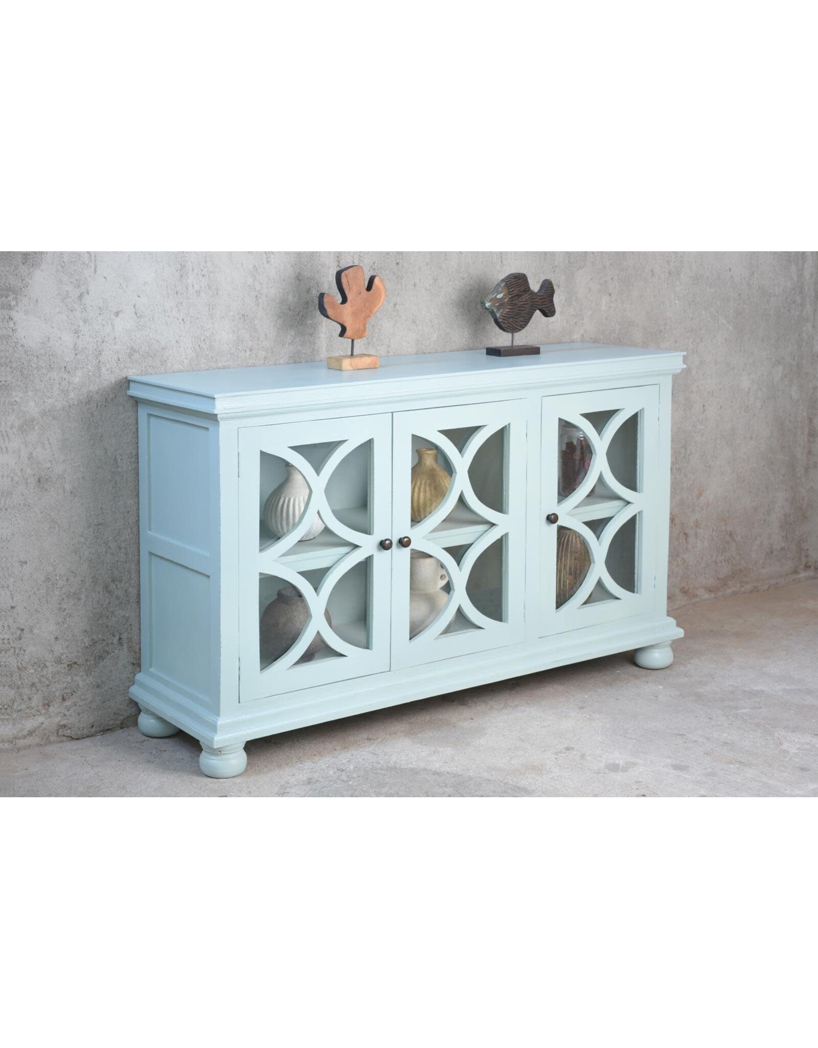 CAB627 Hartford Credenza 61.3x17.7x38.2"H