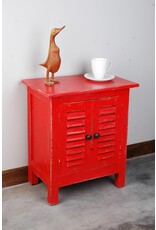 CAB1250 Shutter End Table 2 Shutter dr 22x13.3x24.7"H