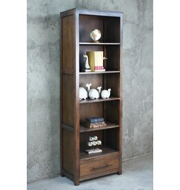CAB1830 Waldorf Large Library 27.5x15.7x82.6"H