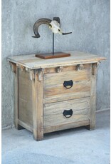 CHE141 End Table 2Dr 30.7x18.8x28.3