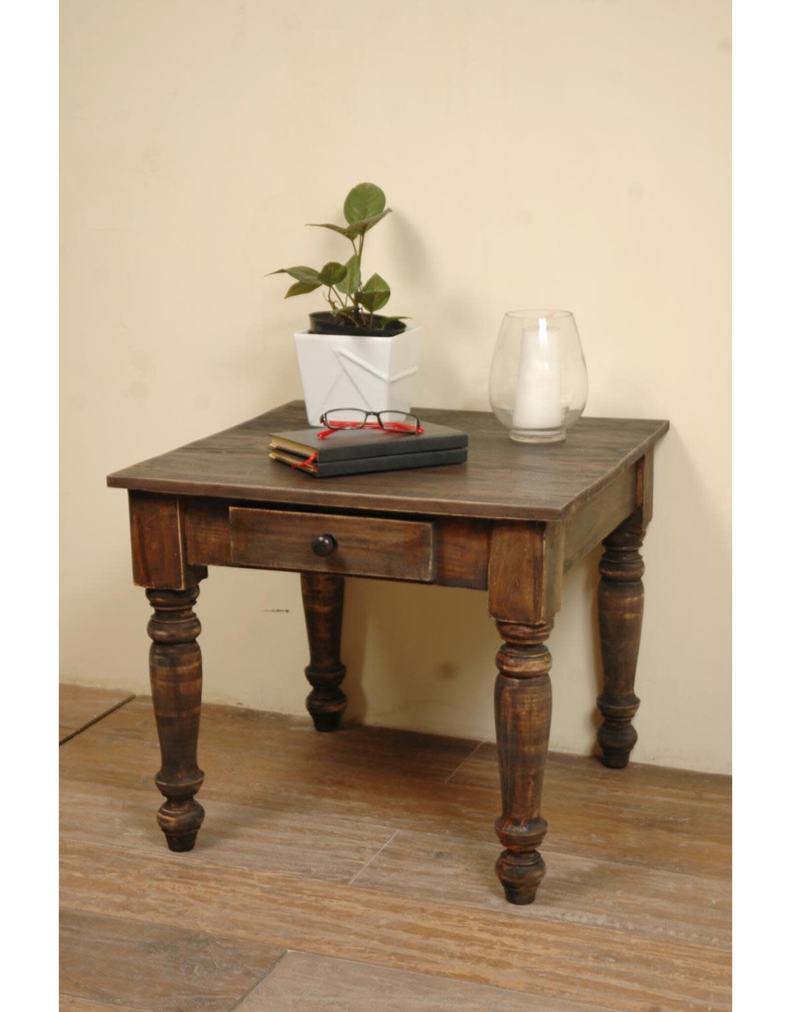 TAB186 End table 1Drw 22.8x22.8x20.2"H