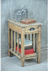 TAB197 End Table 1Drw 13.6x18.8x24"H
