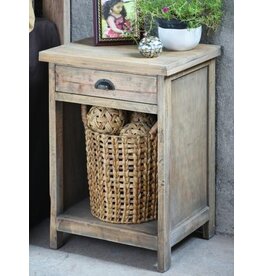 TAB262 Wellington Nightstand 1 drw 19.6x15.7x28.7