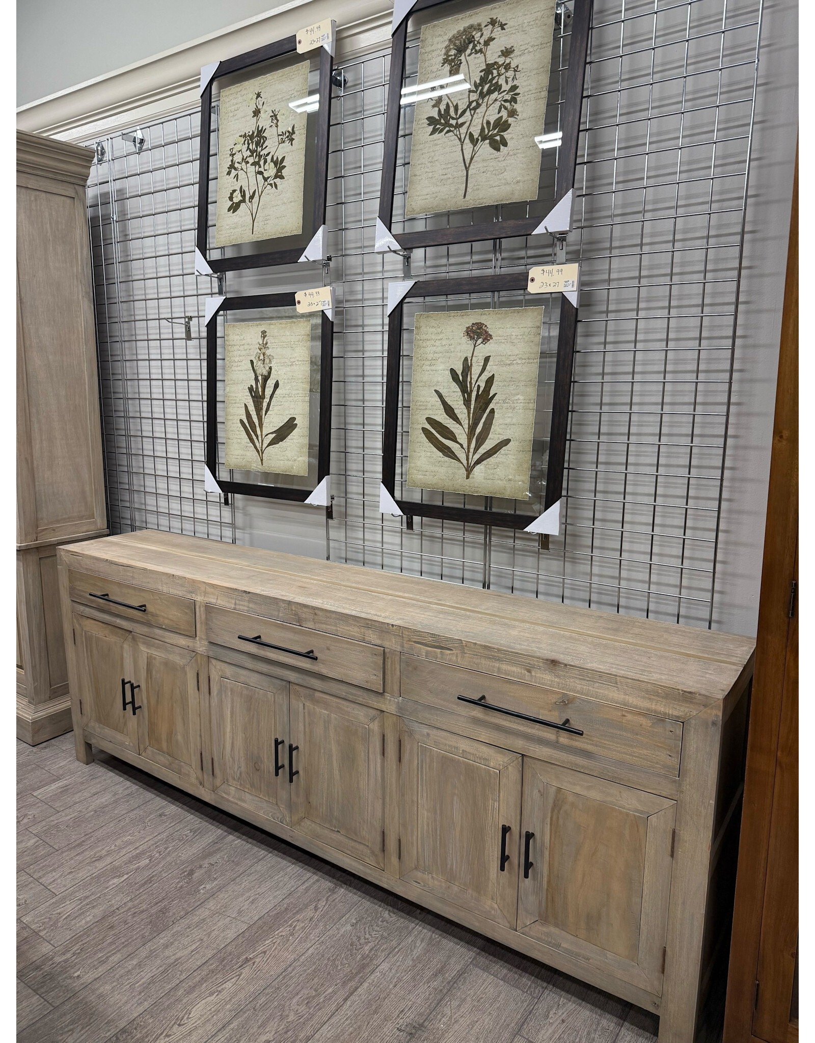 CAB419 Nalita Sideboard 89.7x15.7x33.5"H