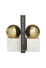 Marble Gold Bookend EACH 94242