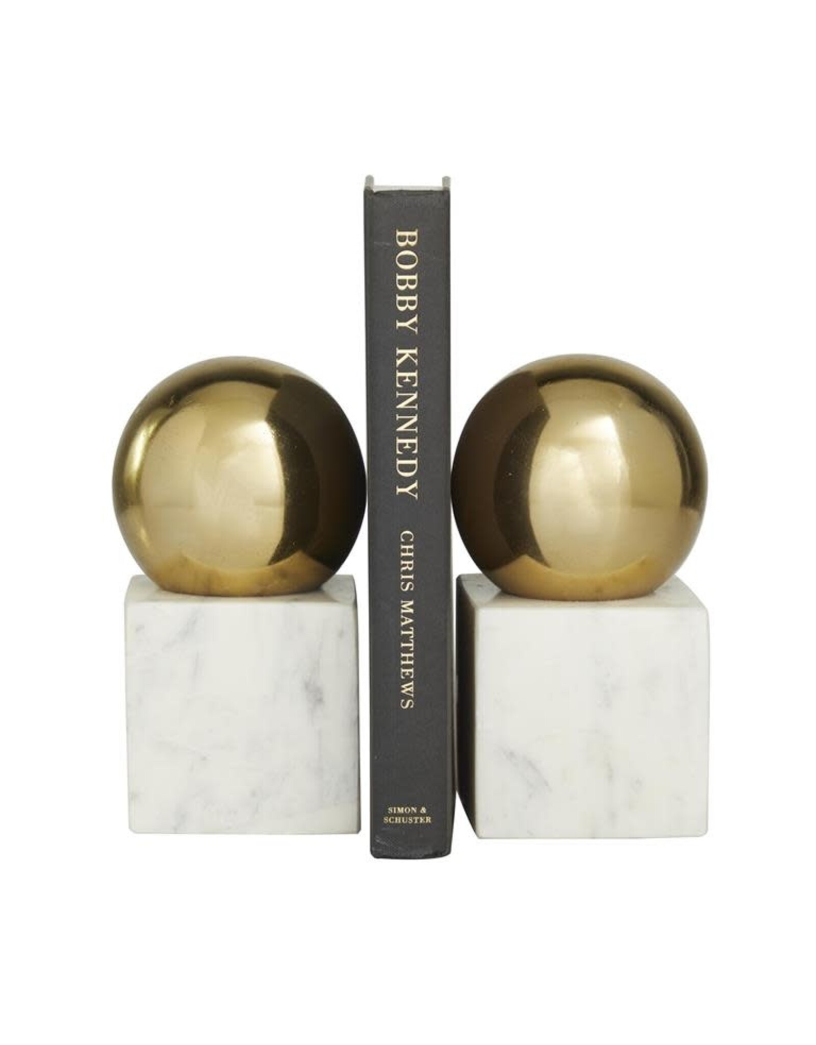Marble Gold Bookend EACH 94242