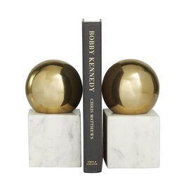 Marble Gold Bookend EACH 94242